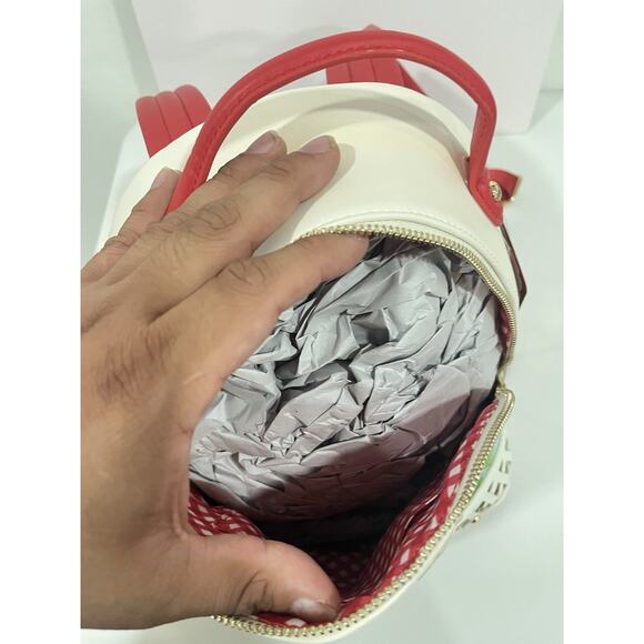 New Garden Strawberry Shortcake Boxed Lunch Exclusive Mini Backpack w Coin Purse - Picture 15 of 15